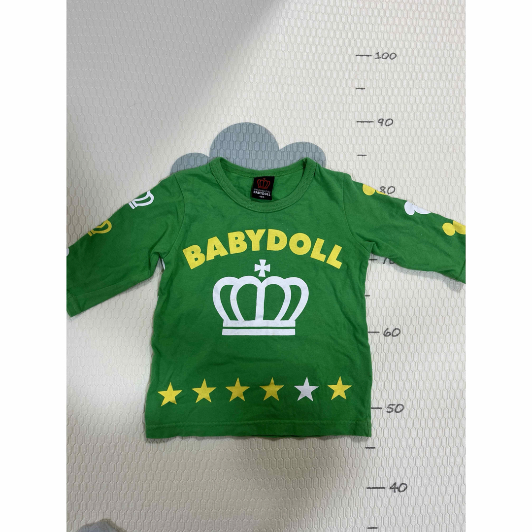BABYDOLL  長袖　100cm ロンT キッズ/ベビー/マタニティのキッズ服男の子用(90cm~)(Tシャツ/カットソー)の商品写真