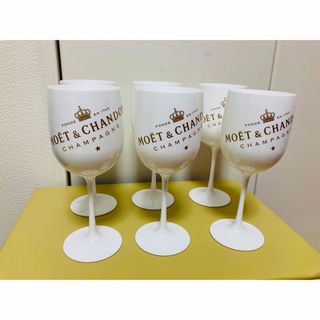 モエエシャンドン(MOËT & CHANDON)のモエ&シャンドン　プラスチックシャンパングラス　6脚(グラス/カップ)