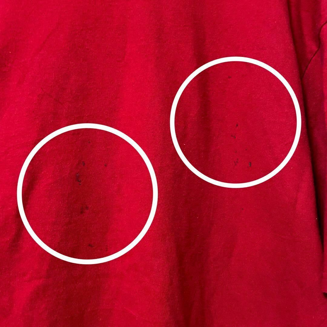 adidas(アディダス)のadidas アディダス 赤 レッド 半袖Tシャツ XL メンズのトップス(Tシャツ/カットソー(半袖/袖なし))の商品写真