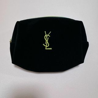 イヴサンローラン(Yves Saint Laurent)のYSL イヴ・サンローランコスメ ポーチ ブラック ノベルティ(ポーチ)