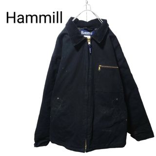 【Hammill】コーデュロイ襟 中綿入りダックジャケット A-1478(ブルゾン)