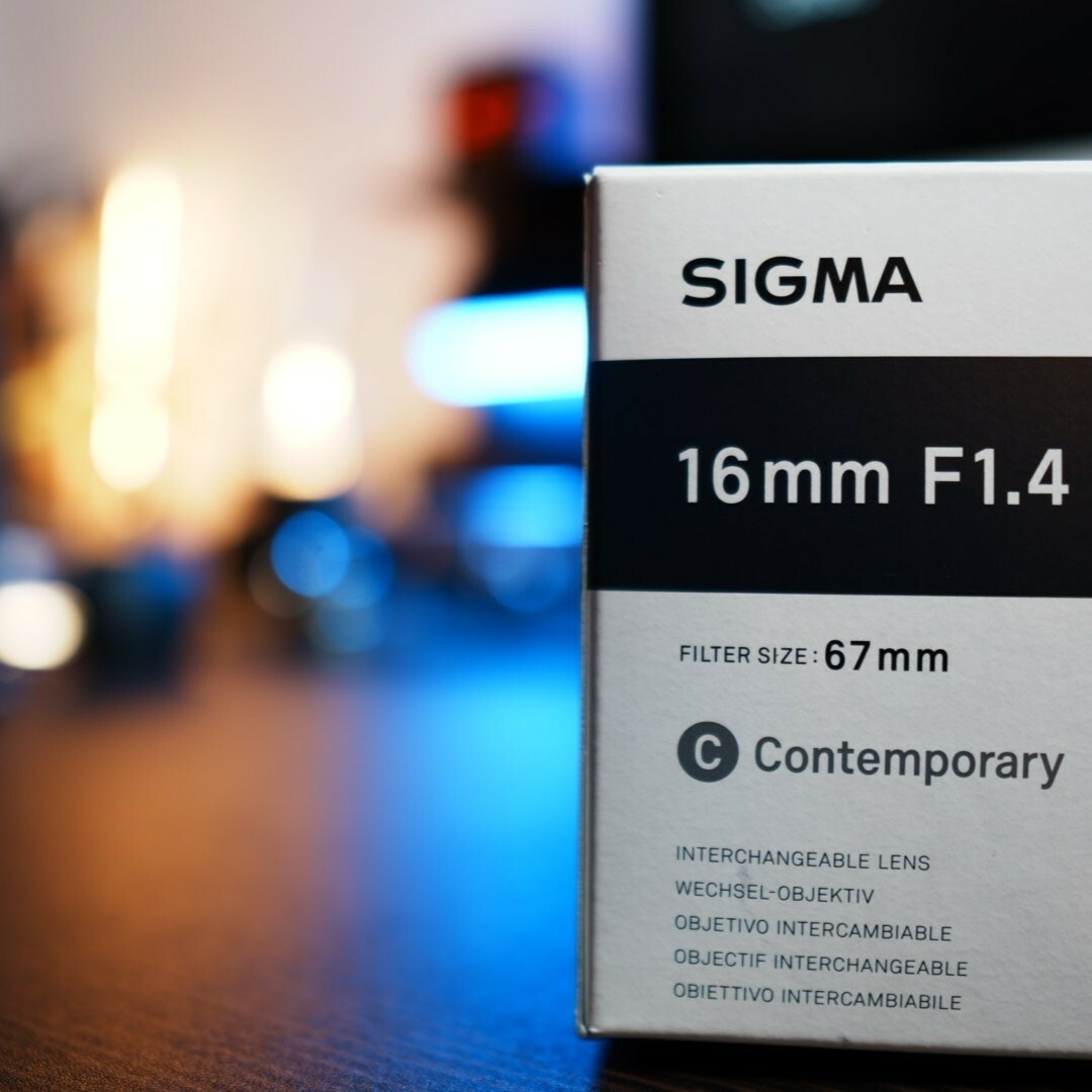 SIGMA(シグマ)の【美品】シグマ Sigma 16mm F1.4 Eマウント 2枚目ボケ感撮影例有 スマホ/家電/カメラのカメラ(レンズ(単焦点))の商品写真