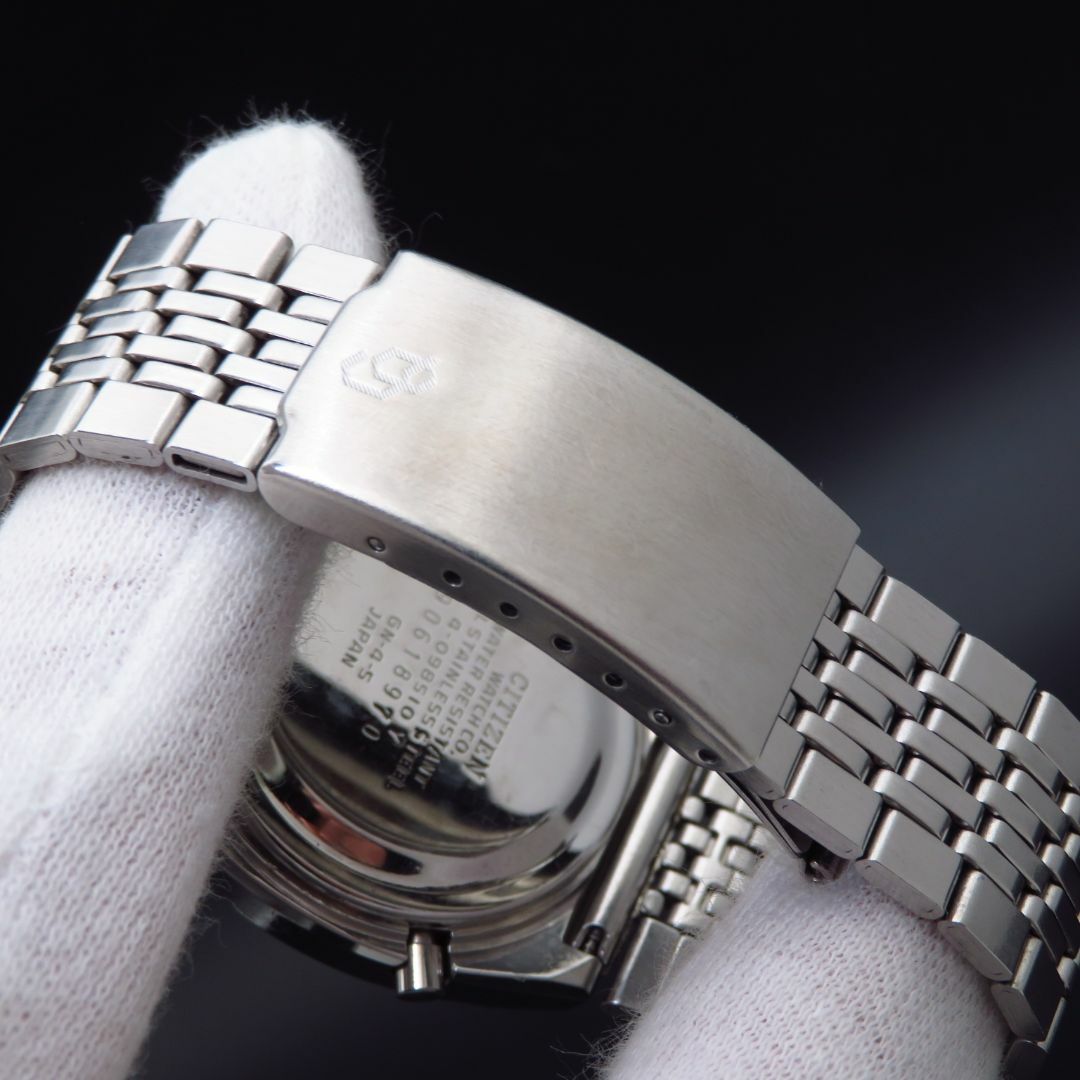 CITIZEN(シチズン)のCITIZEN CQ マルチクロノグラフ デジタル腕時計 ビンテージ メンズの時計(腕時計(デジタル))の商品写真