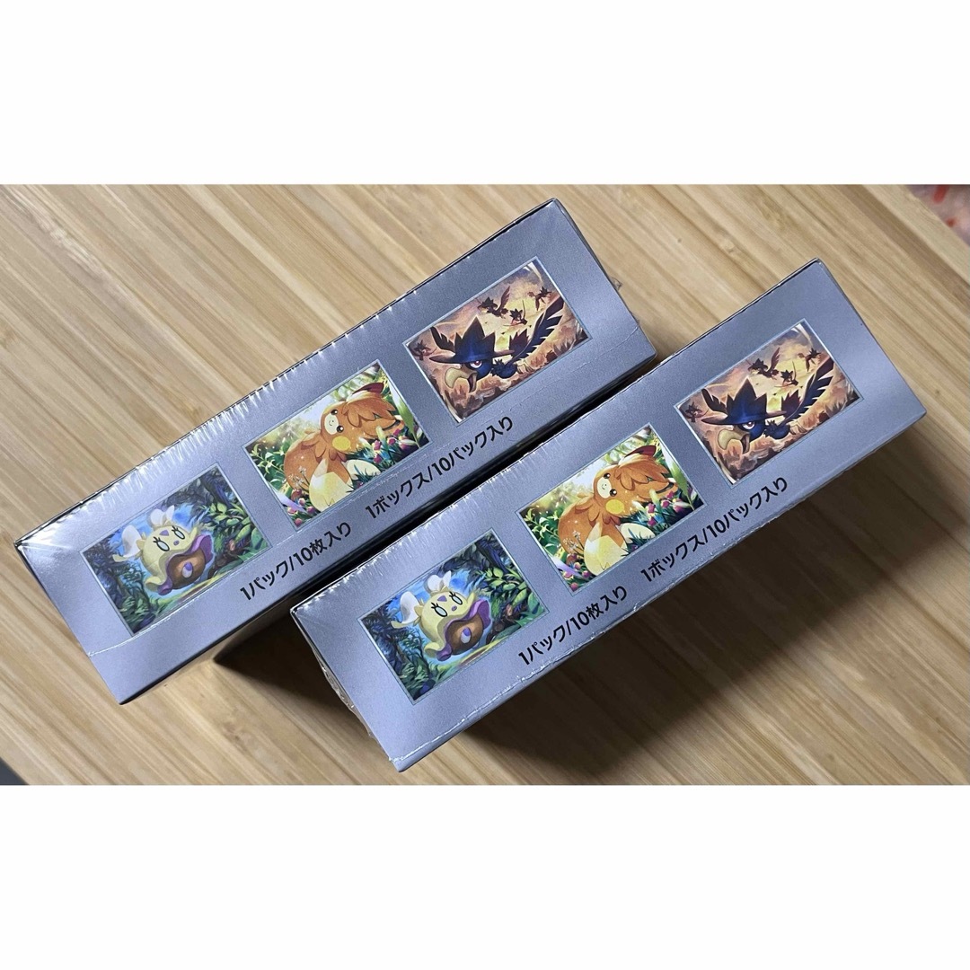 ポケモン(ポケモン)のポケモンカード　シャイニートレジャーex  シュリンク付き エンタメ/ホビーのトレーディングカード(Box/デッキ/パック)の商品写真
