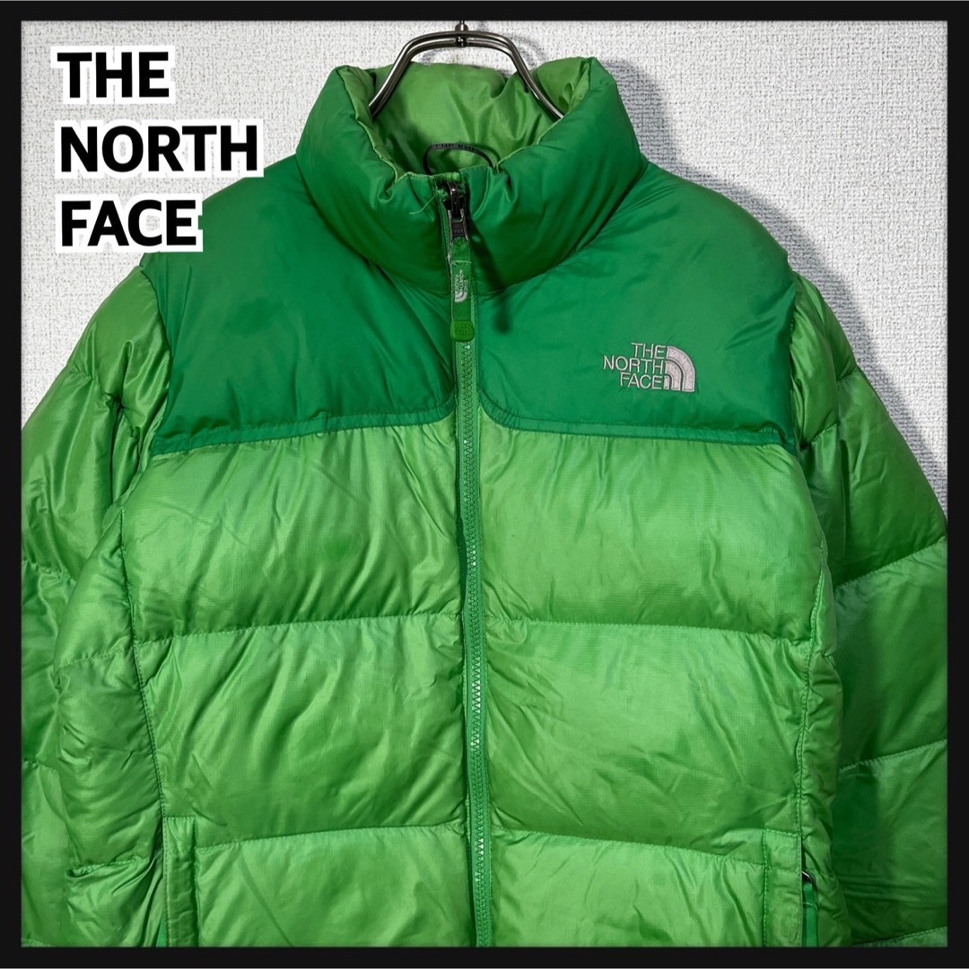 美品　ノースフェイス　 the North face ヌプシ700 グリーン　緑