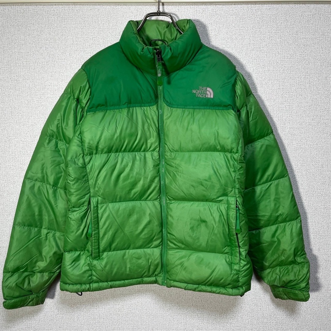 美品　ノースフェイス　 the North face ヌプシ700 グリーン　緑