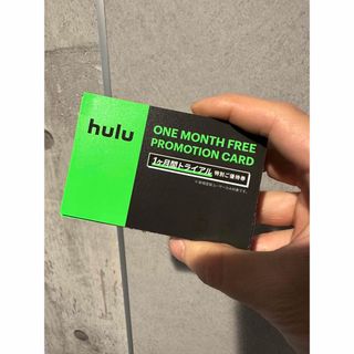 Hulu1ヶ月分無料券(その他)