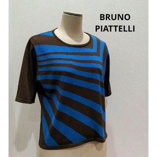 ブルーノ BRUNO PIATTELLI ニット 半袖 トップス レディース(ニット/セーター)