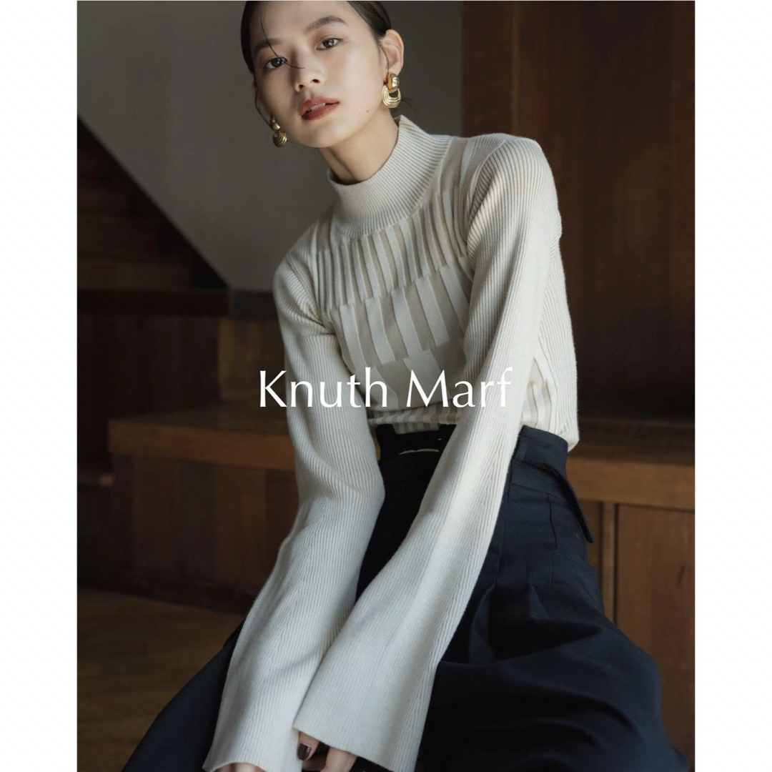 Knuth Marf ♡ Bumpy Wide Sleeve Knit レディースのトップス(ニット/セーター)の商品写真