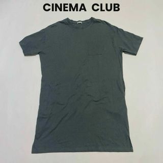 シネマクラブ(CINEMA CLUB)のcu306/シネマクラブ ハニーズ 半袖ワンピース 膝丈 Tカジュアルワンピ(ひざ丈ワンピース)