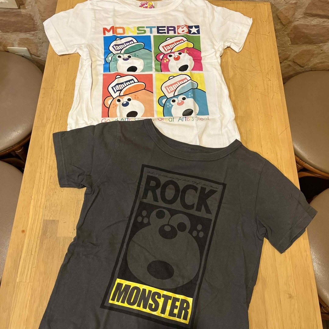 JAM(ジャム)の★JAMジャム★ゲキかわTシャツ4枚セット140 キッズ/ベビー/マタニティのキッズ服男の子用(90cm~)(Tシャツ/カットソー)の商品写真