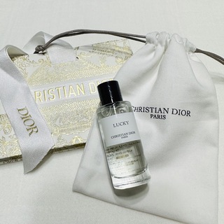 クリスチャンディオール(Christian Dior)のChristian Dior ディオール 香水 ラッキー 巾着 新品未使用♪(香水(女性用))