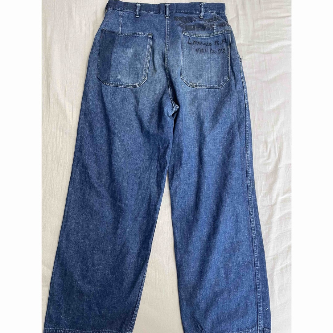 即日発送 40s USMC セーラーデニム 巻きパンツ 巻きデニムの通販 by