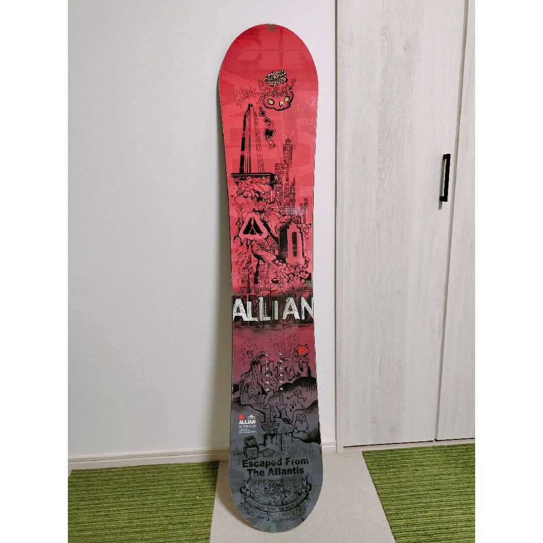 ALLIAN(アライアン)のALLIAN ATLANTIS LTD 139 スポーツ/アウトドアのスノーボード(ボード)の商品写真