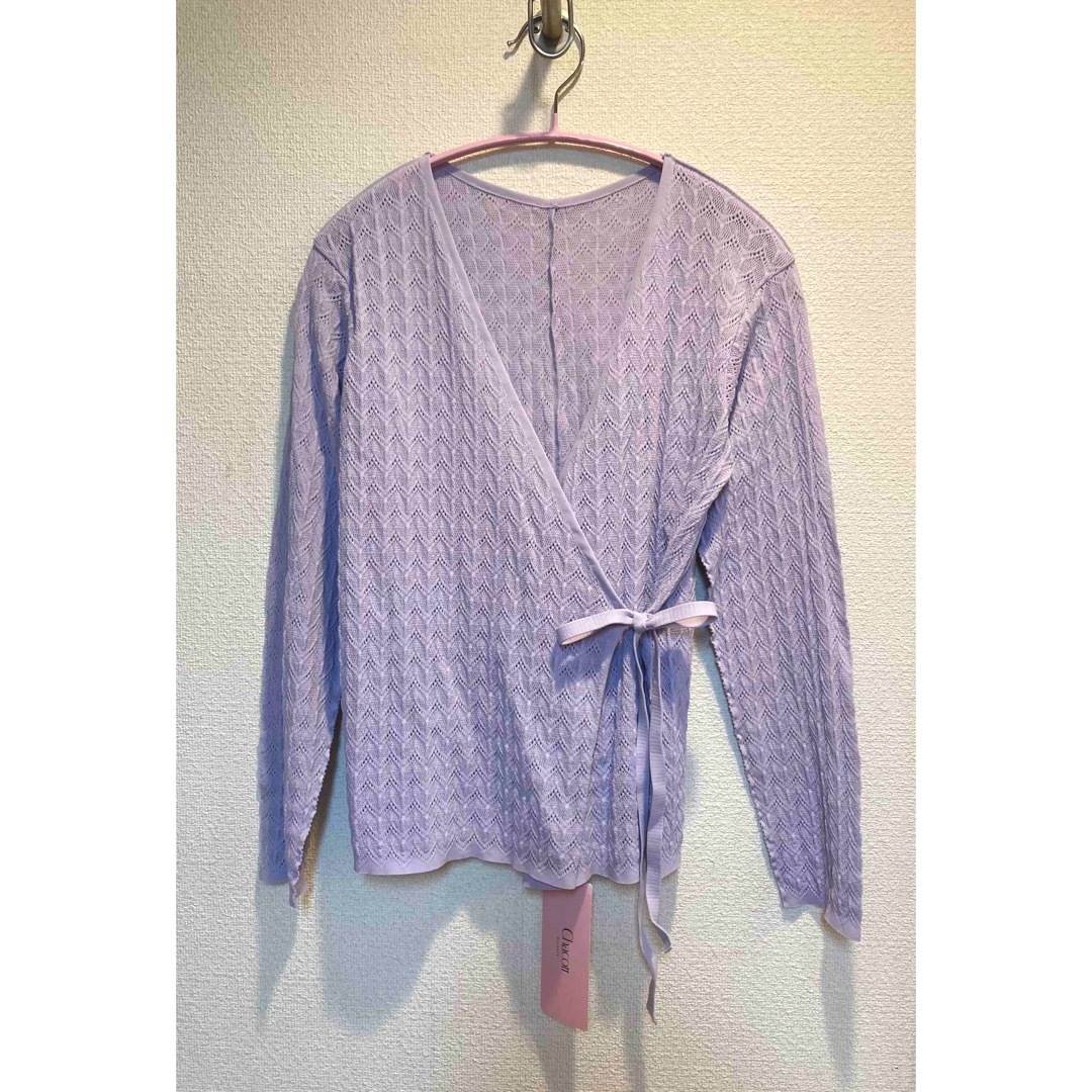 CHACOTT - Chacott ノーソーイングニットカシュクール ラベンダーの CHACOTT - Chacott ノーソーイングニットカシュクール ラベンダーの