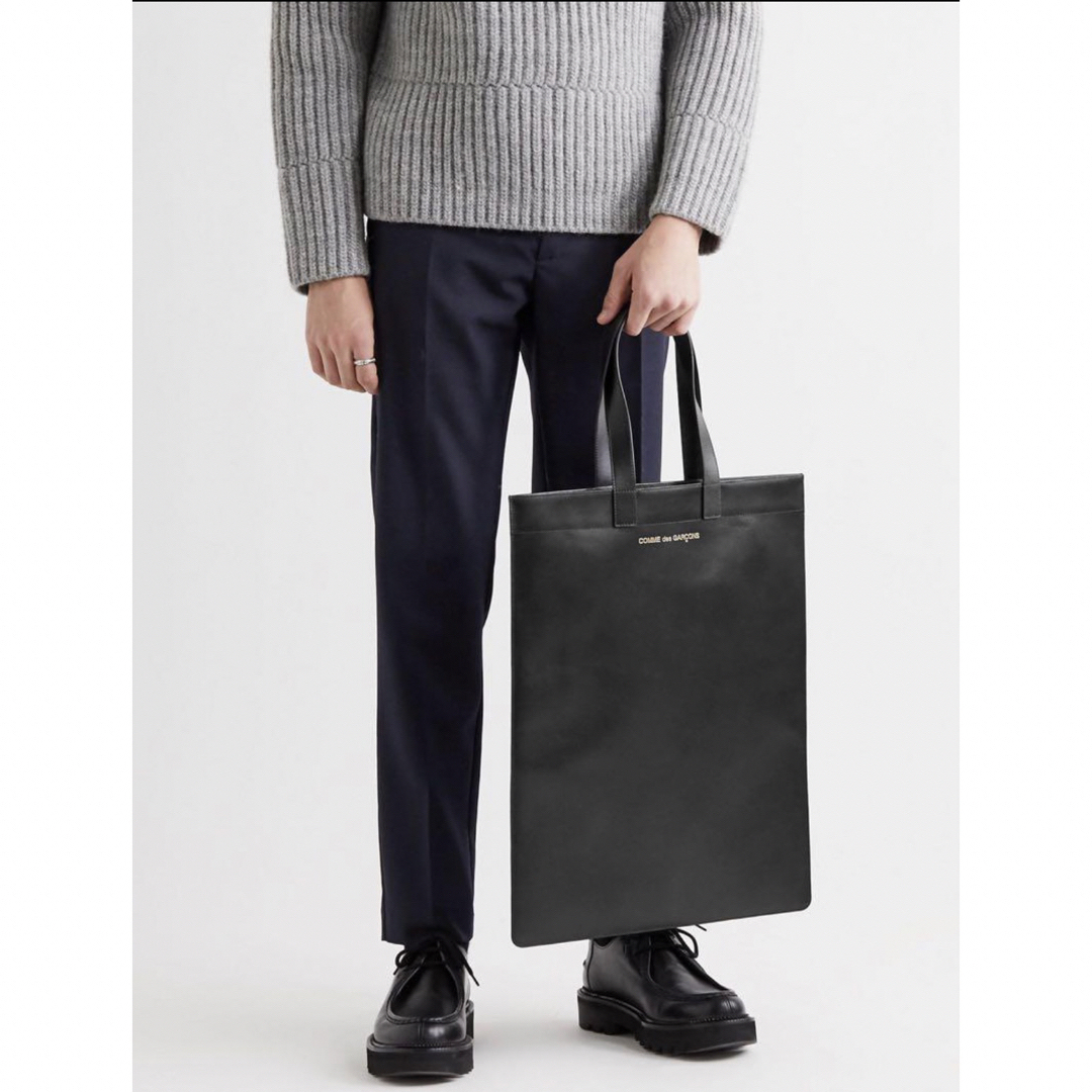 COMME des GARCONS - コムデギャルソン トートバッグ レザー 牛革 ロゴ