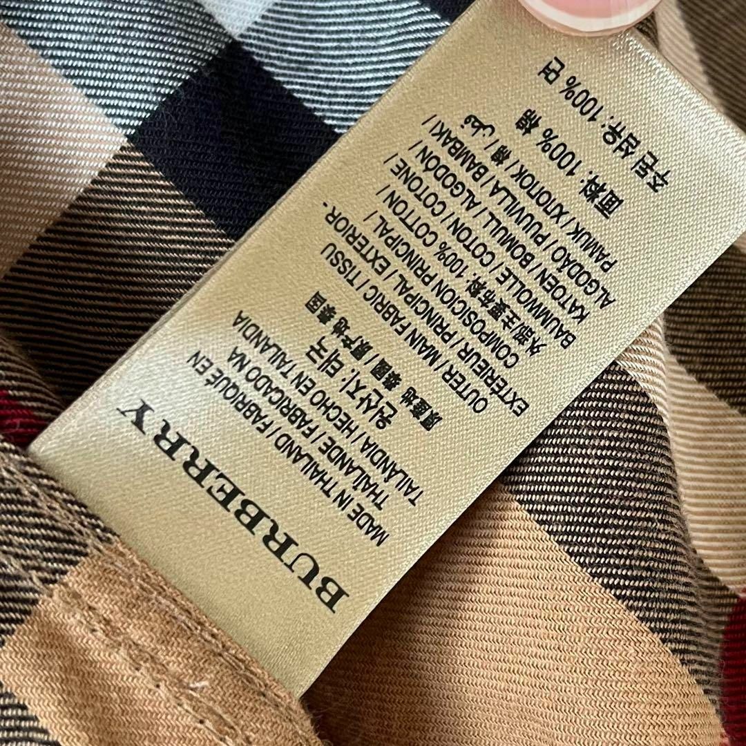 BURBERRY - 美品✨現行タグ バーバリーロンドン メガチェック 長袖