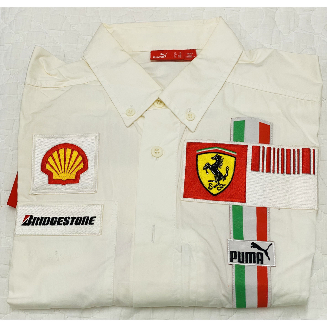 Ferrari(フェラーリ)の非売品　スクーデリアフェラーリF1 クルー専用シャツ エンタメ/ホビーのコレクション(その他)の商品写真