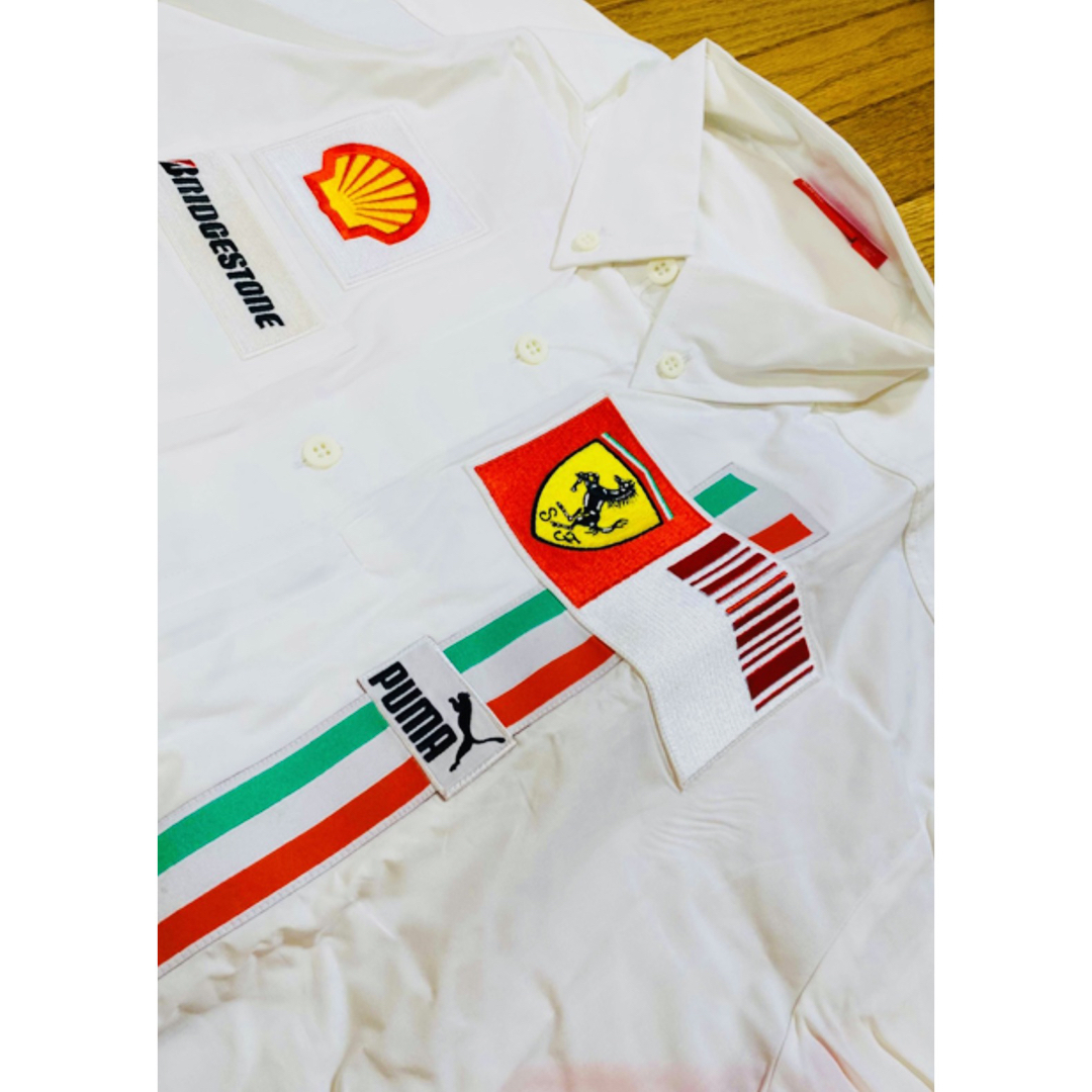 Ferrari(フェラーリ)の非売品　スクーデリアフェラーリF1 クルー専用シャツ エンタメ/ホビーのコレクション(その他)の商品写真