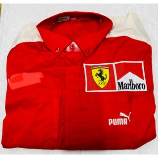 フェラーリ(Ferrari)の期間限定　新品未使用　スクーデリアフェラーリF1チームスタッフ専用長袖シャツ(その他)