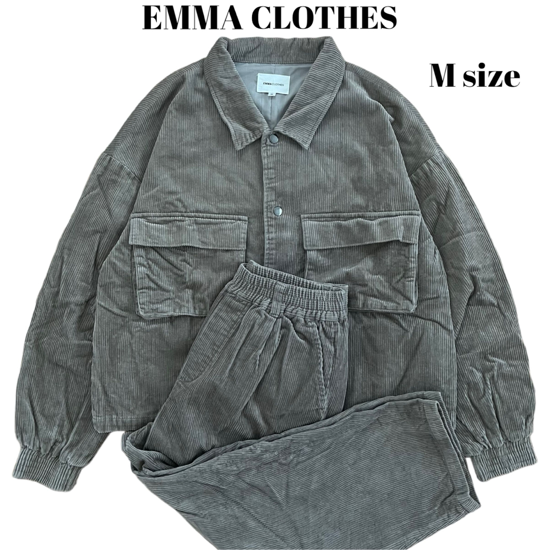 EMMA CLOTHES コーデュロイ セットアップメンズ