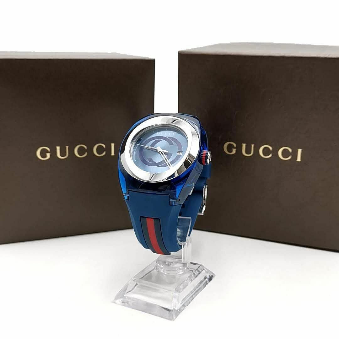Gucci(グッチ)の美品 グッチ GUCCI 腕時計 シンク SYNC 03-23112206 メンズの時計(腕時計(アナログ))の商品写真