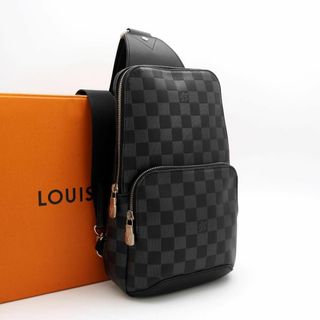 ルイヴィトン(LOUIS VUITTON)の使用感少✨ ルイヴィトン ダミエ アンフィニ アヴェニュー  ボディバッグ(ボディーバッグ)