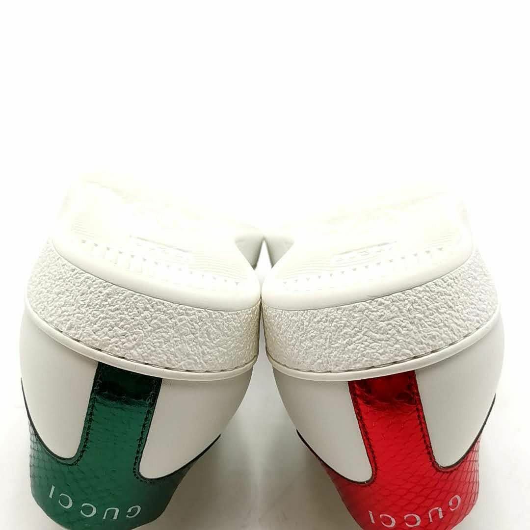 GUCCI - 美品 グッチ GUCCI スニーカー エース ビー 03-23112208 GUCCI - 美品 グッチ GUCCI スニーカー エース ビー 03-23112208