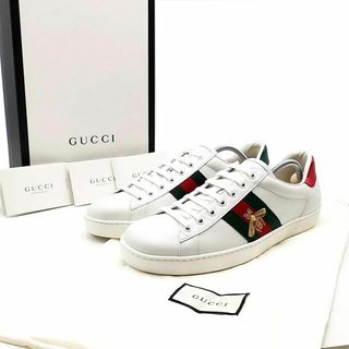 グッチ(Gucci)の美品 グッチ GUCCI スニーカー エース ビー 03-23112208(スニーカー)