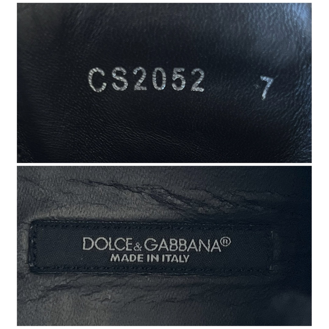 Dolce&Gabbana ドルチェ ガッバーナ アンクルブーツバフカーフスキンの