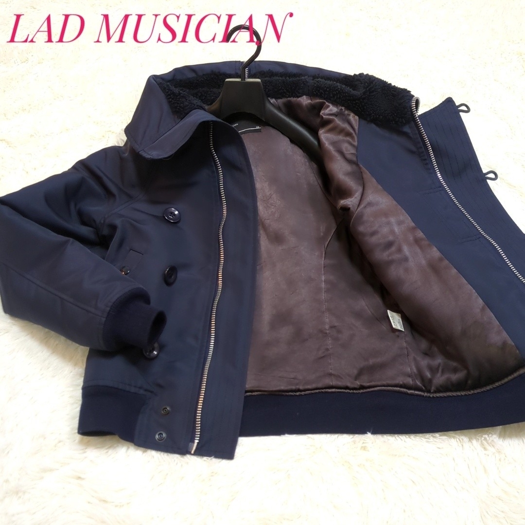 LAD musican　フライトジャケット　Navy　４４