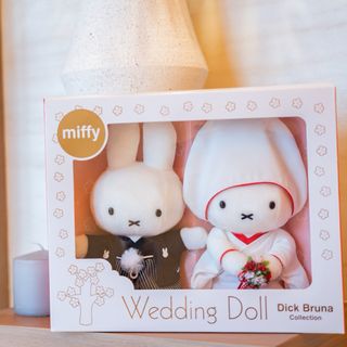 ミッフィー(miffy)のミッフィー  ウエディングドール(ぬいぐるみ)