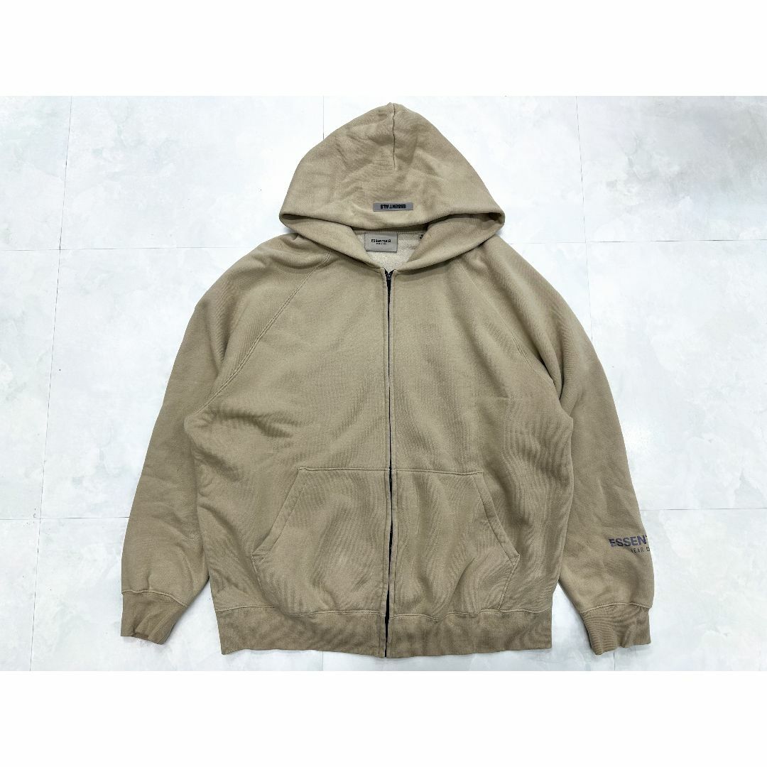 FEAR OF GOD - FOG ESSENTIALS ジップアップパーカー M fear of godの