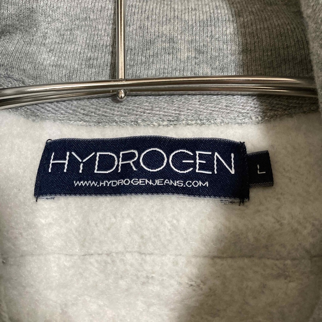 HYDROGEN(ハイドロゲン)のイケおじ確定♪ ハイドロゲン　ジップスウェット　ハイビスカス　裏起毛 メンズのトップス(スウェット)の商品写真