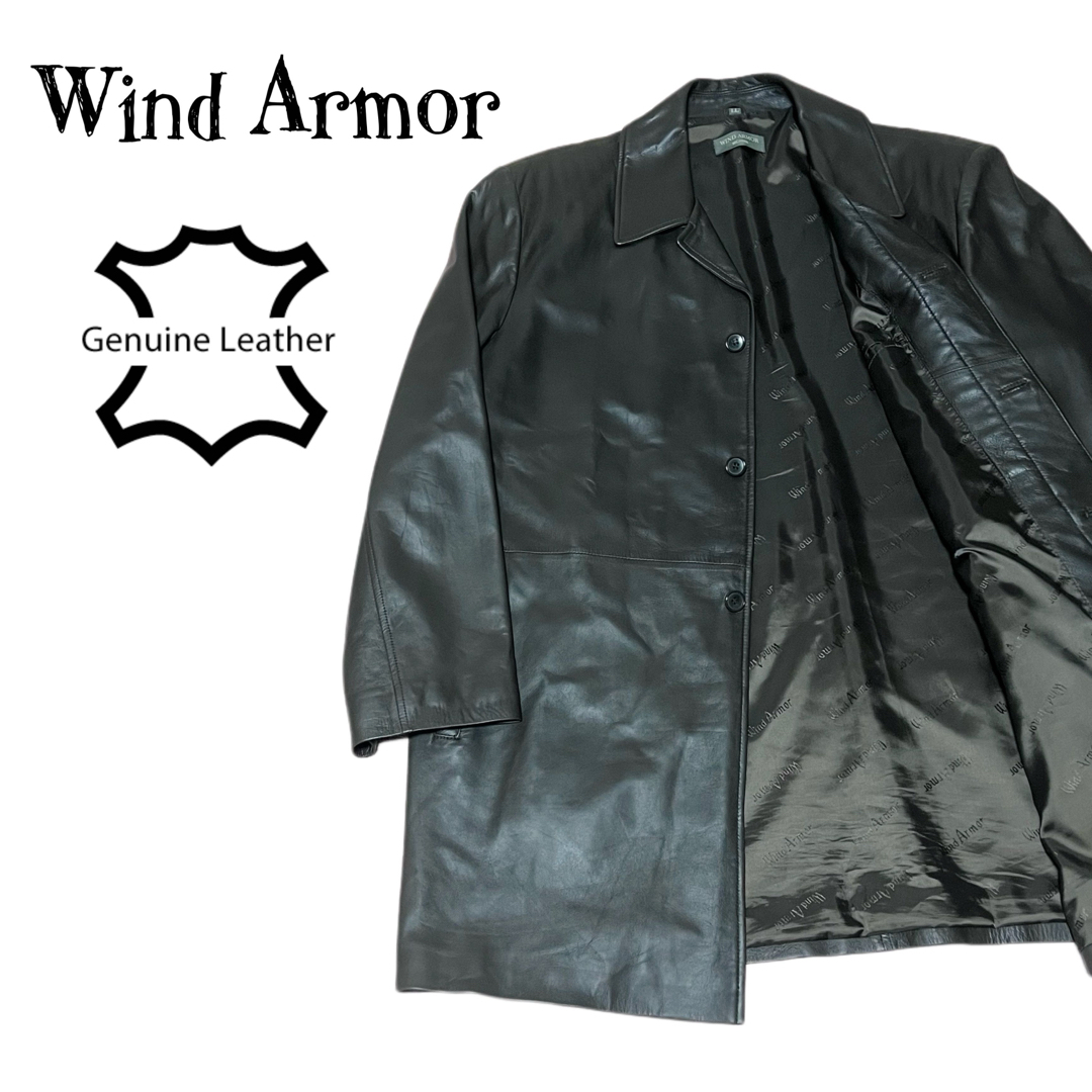 未使用☆WindArmor ウィンドアーマー ニチワ LL 羊革 レザー 未使用☆WindArmor ウィンドアーマー ニチワ LL 羊革 レザー