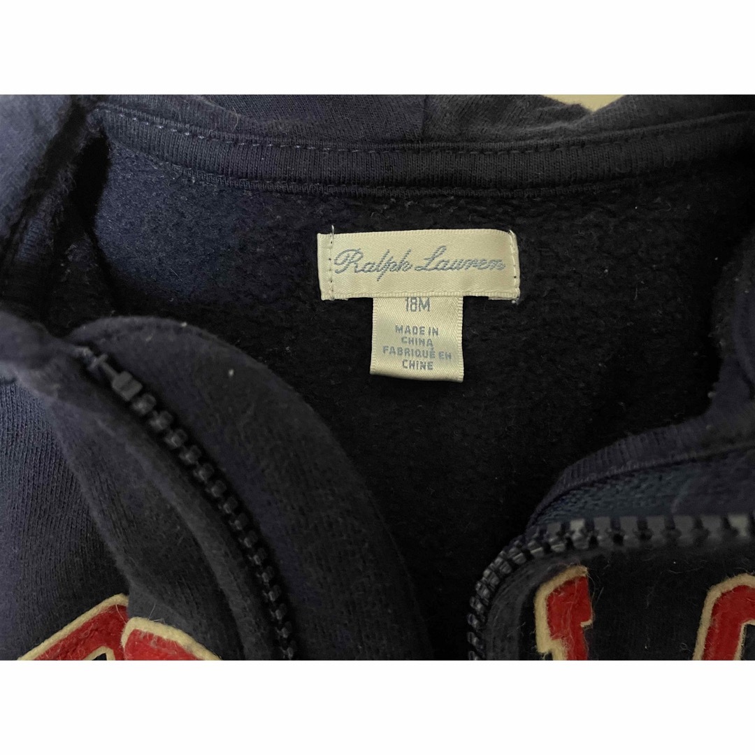 POLO RALPH LAUREN(ポロラルフローレン)のPOLO パーカー ベビー 18M 85㎝ キッズ/ベビー/マタニティのベビー服(~85cm)(トレーナー)の商品写真