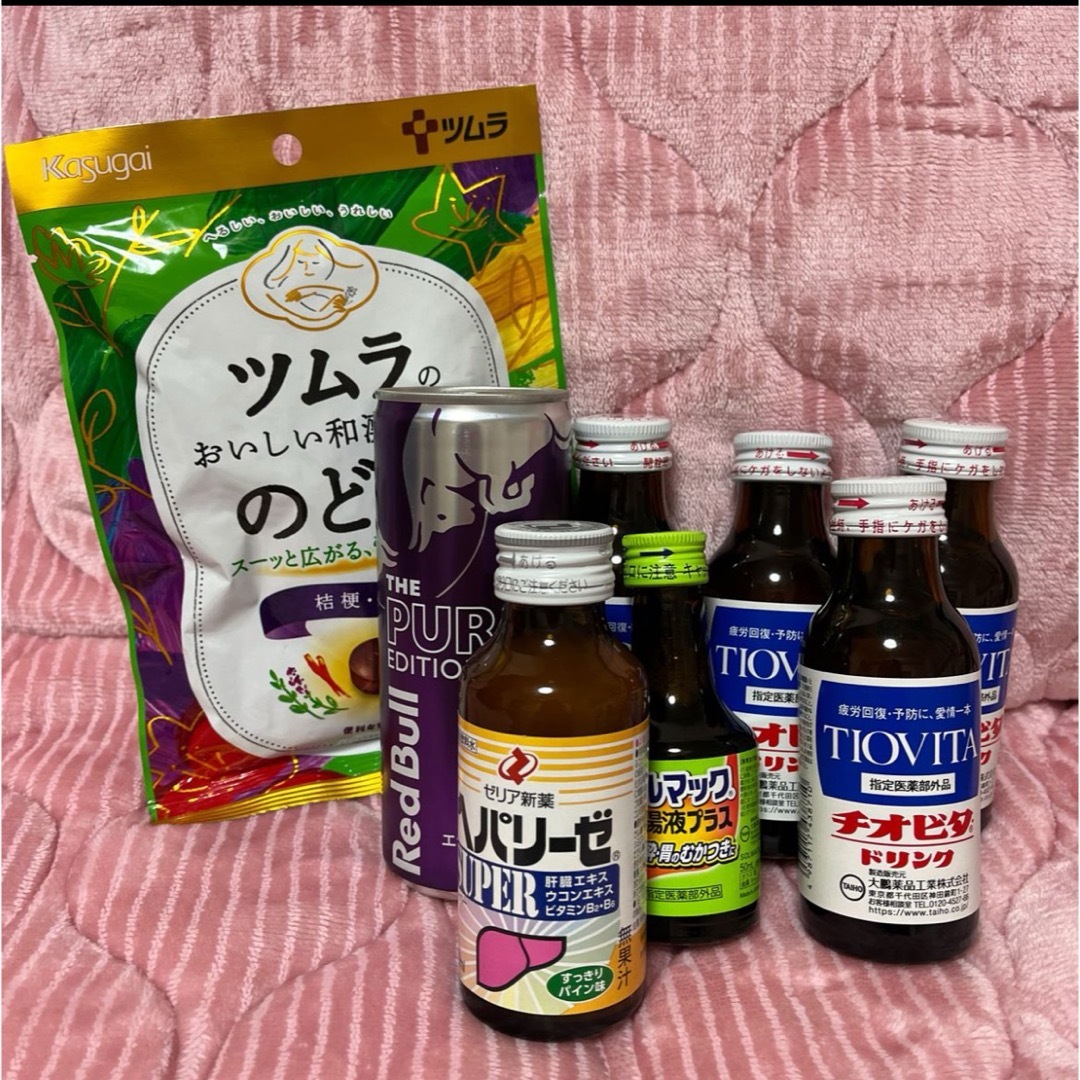 ドリンク・のど飴セット❤︎ 食品/飲料/酒の飲料(その他)の商品写真