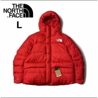 ノースフェイス(THE NORTH FACE) ダウンジャケット(メンズ)（レッド