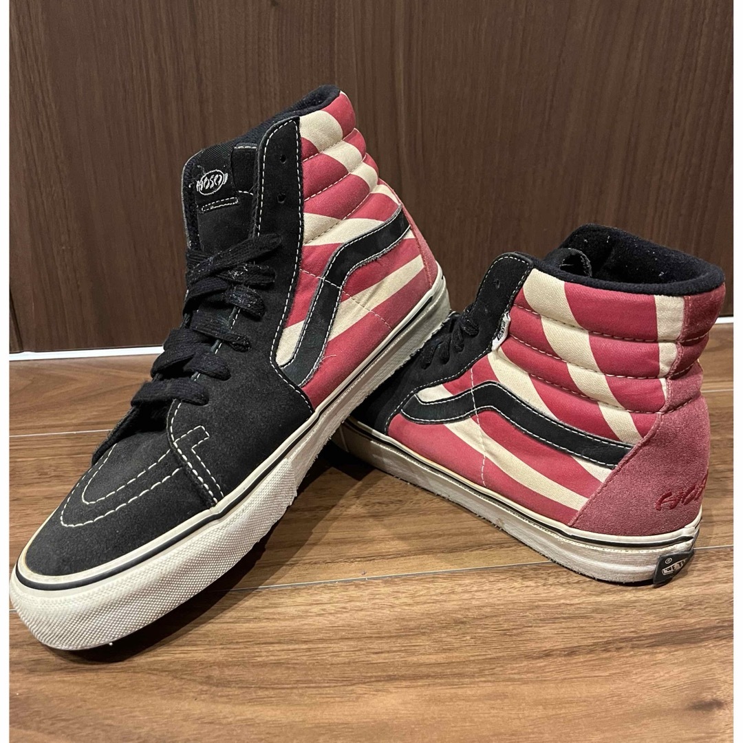 VANS × HOSOI 日章旗 日の丸 バンズ ホソイ SK8-HI 希少 - 靴