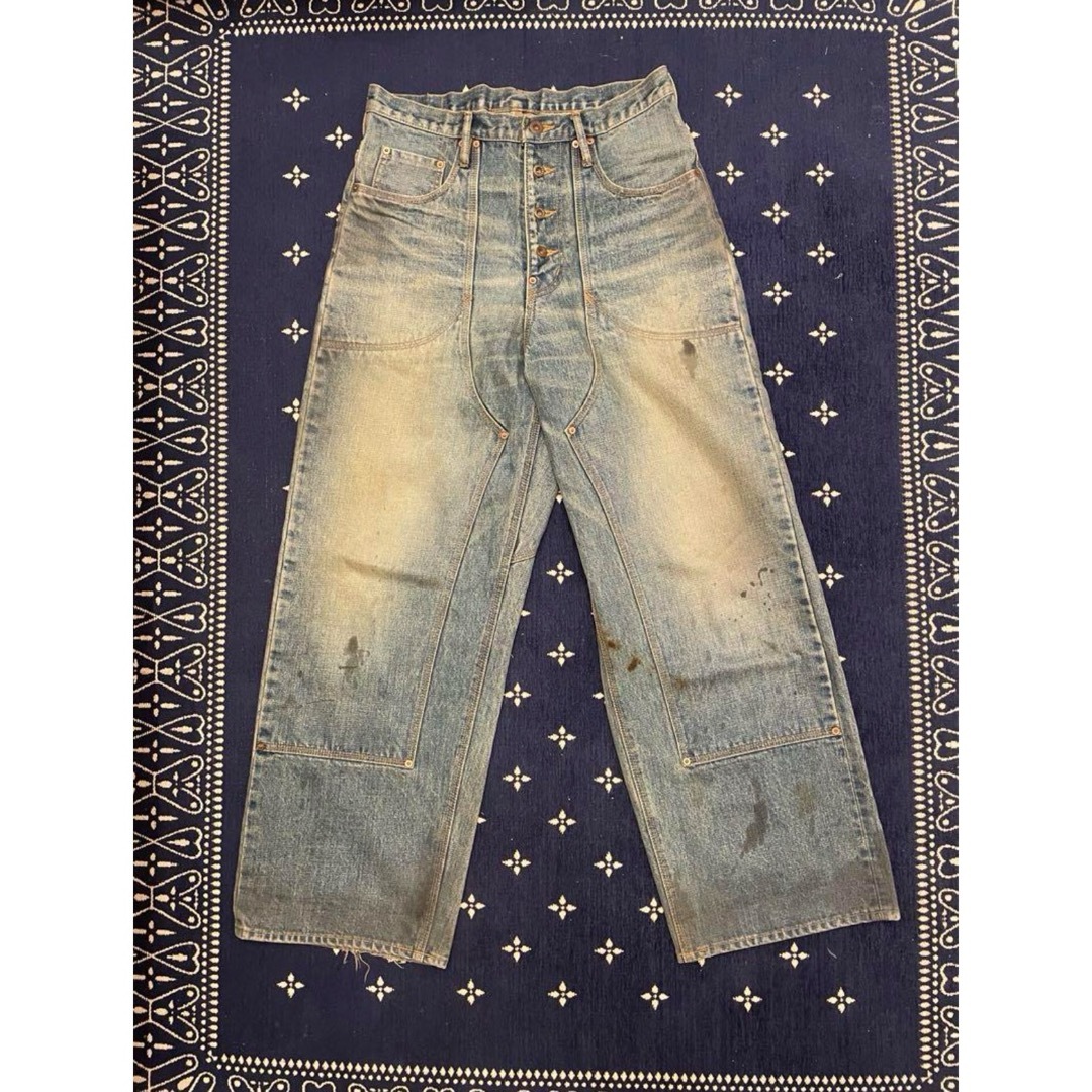 UNUSED - sugarhill OILED FADE DOUBLE KNEE DENIMの通販 by だい's