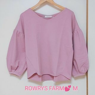 ローリーズファーム(LOWRYS FARM)のLOWRYS FARM ❥ パフスリーブデザインカットソー💕M(カットソー(長袖/七分))