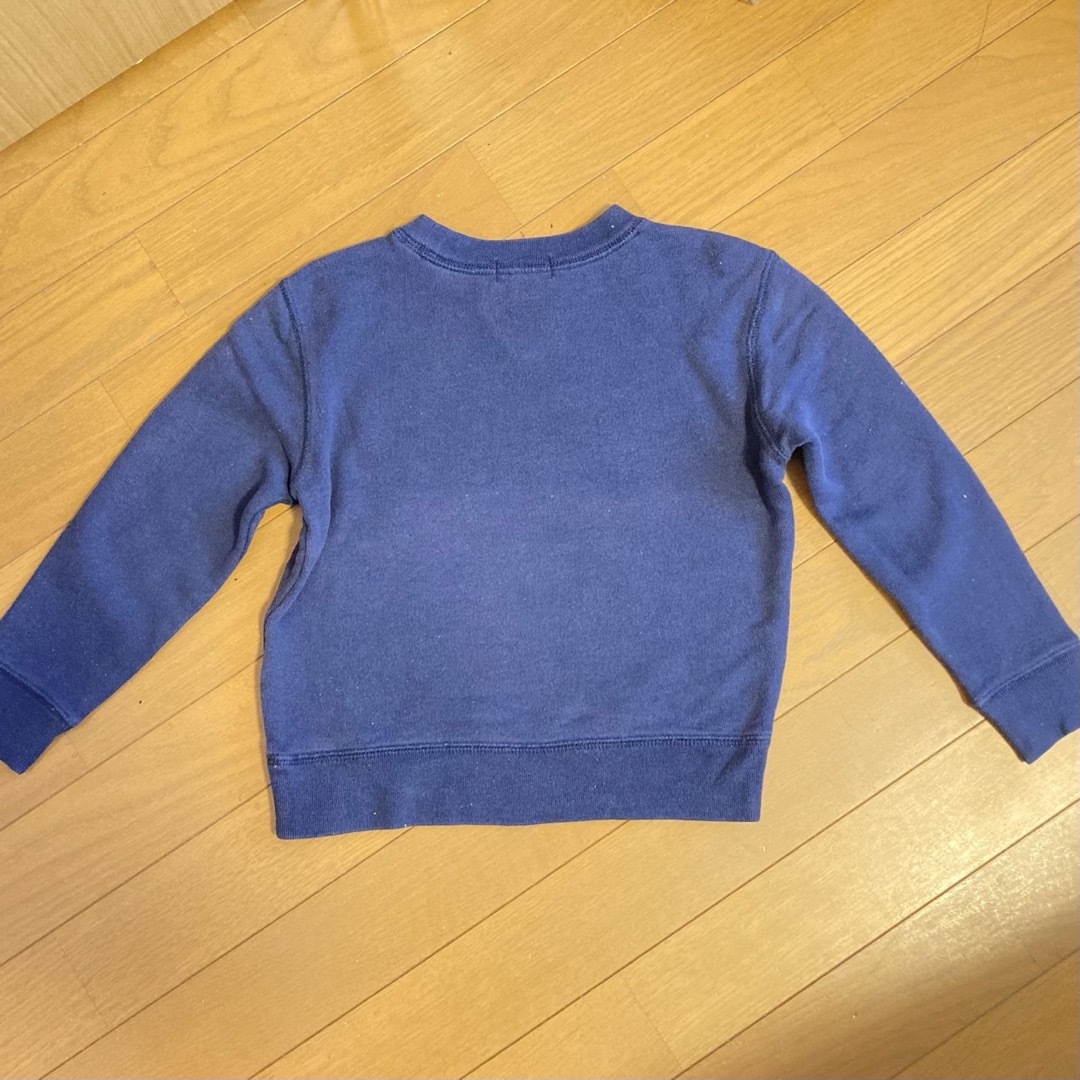 POLO RALPH LAUREN(ポロラルフローレン)のPOLO RALPH LAUREN トレーナー 紺色 110 4T キッズ/ベビー/マタニティのキッズ服男の子用(90cm~)(Tシャツ/カットソー)の商品写真