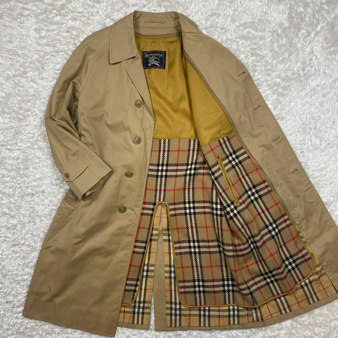 2024超歓迎 ○美品○ Burberry ステンカラーコート ハニーベージュ