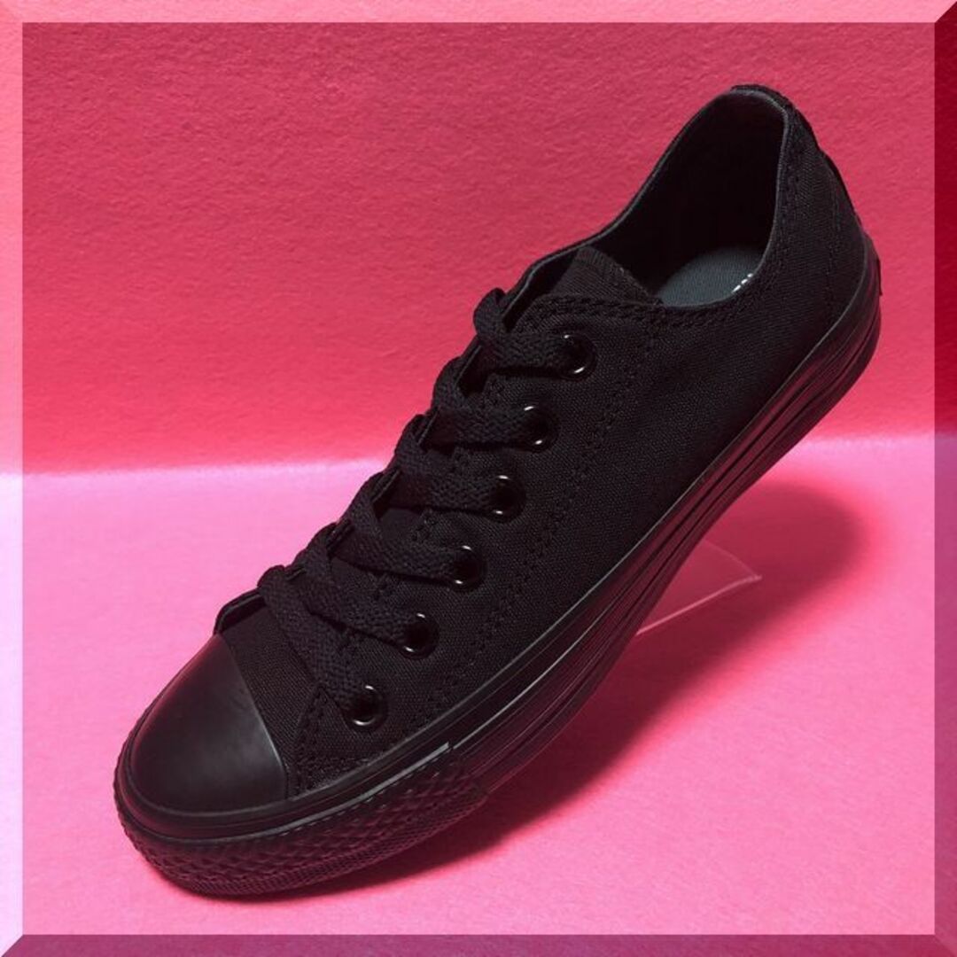 CONVERSE(コンバース)の24.5cm 新品未使用 コンバース ネクスター110 OX ブラックモノ レディースの靴/シューズ(スニーカー)の商品写真