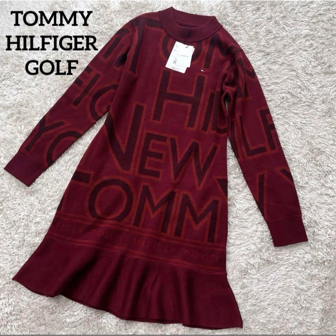 TOMMY HILFIGER - 新品✨トミー ヒルフィガー ゴルフ ロゴジャガード