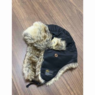 アルファインダストリーズ(ALPHA INDUSTRIES)のALPHA パイロットキャップ　ファー(キャップ)