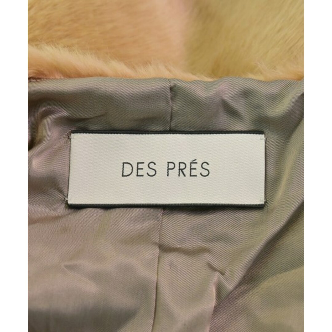 DES PRES(デプレ)のDES PRES デプレ ブルゾン 36(S位) 茶系 【古着】【中古】 レディースのジャケット/アウター(その他)の商品写真