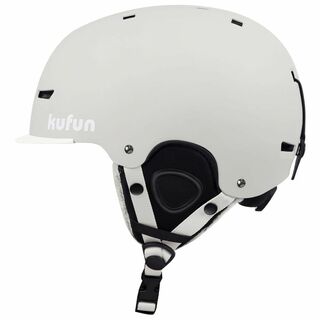 kufun スキー ヘルメット スノーボード キッズ スノボ ヘルメット バイザ(その他)