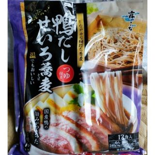 コストコ(コストコ)の旨味たっぷり♪霧しな 鴨だしせいろ蕎麦 つゆ付き 12食入り(麺類)