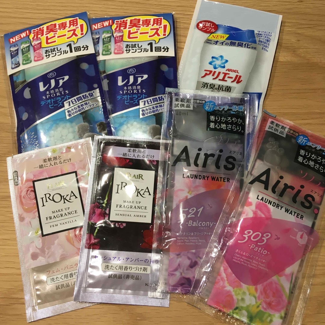 柔軟剤等セット インテリア/住まい/日用品の日用品/生活雑貨/旅行(洗剤/柔軟剤)の商品写真